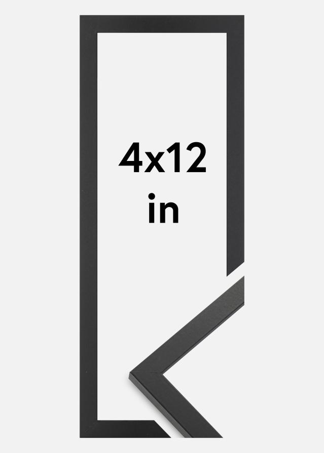 Okvir Trendy Akrilno steklo Črna 4x12 inches (10,16x30,5 cm)