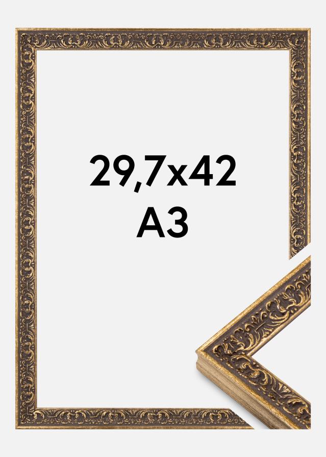 Okvir Amber Akrylno steklo Srebrna 29,7x42 cm (A3)