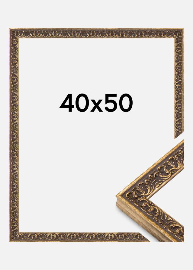 Okvir Amber Akrylno Steklo Srebrna 40x50 cm