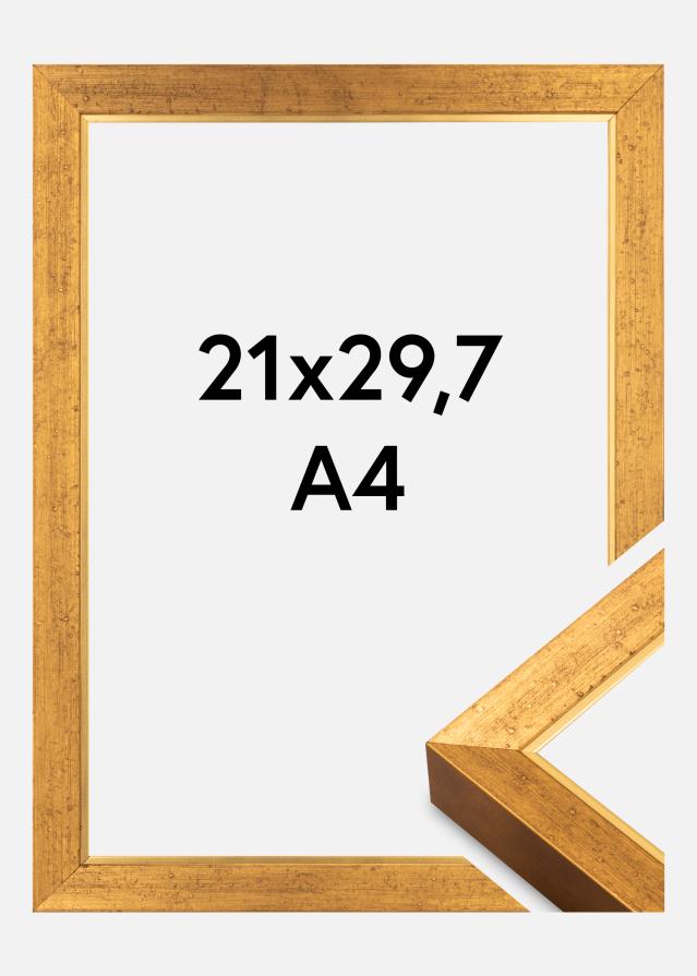 Okvir Brema Akrilno steklo Zlato 21x29,7 cm (A4)