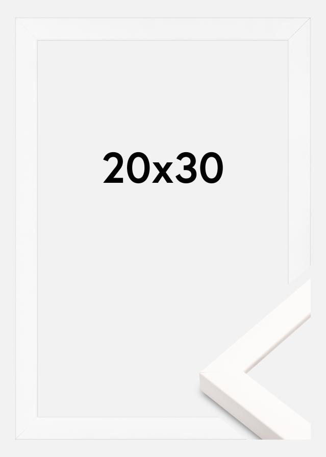 Okvir Brooke Akrylno steklo Bela 20x30 cm