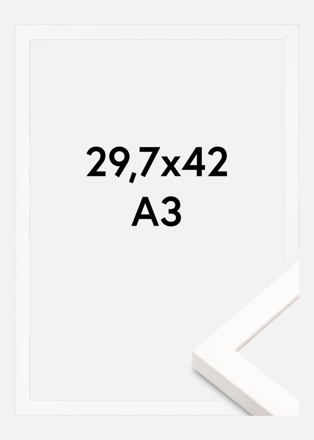 Okvir Brooke Akrylno steklo Bela 29,7x42 cm (A3)
