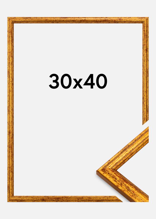 Okvir Claudia Akrilno steklo Zlato 30x40 cm