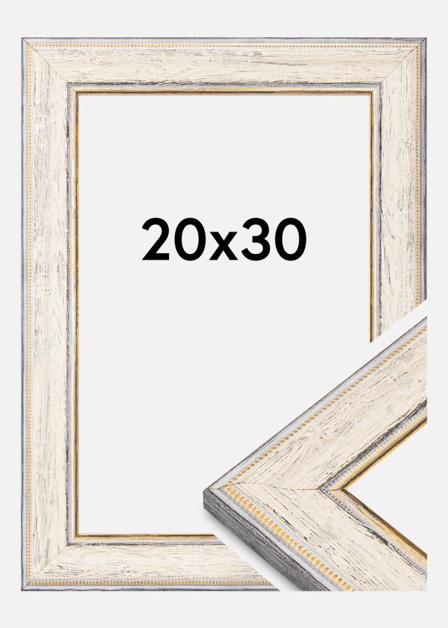 Okvir Fabriano Akrilno steklo Bela 20x30 cm