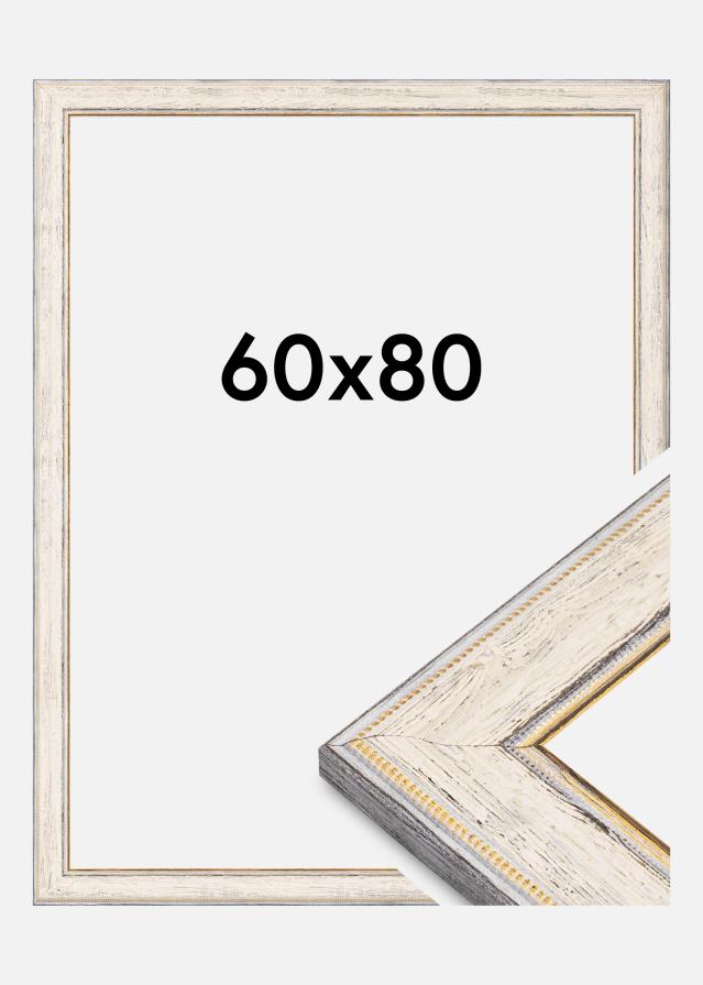 Okvir Fabriano Akrilno steklo Bela 60x80 cm