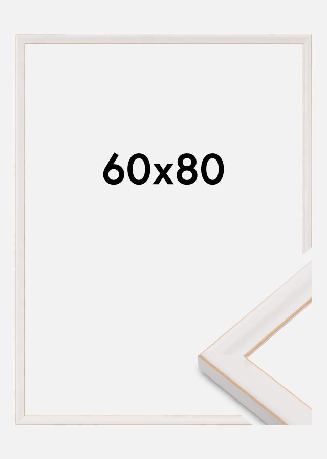 Okvir Marie Claire Akrilno steklo Bela 60x80 cm