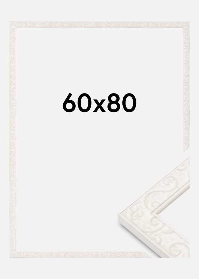 Okvir Milton Akrylno steklo Bela 60x80 cm