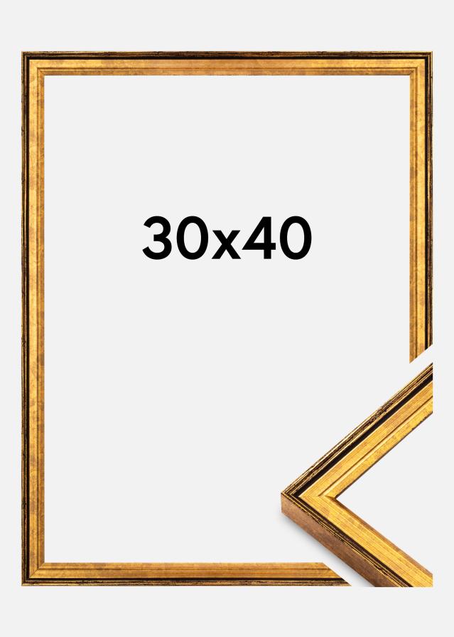 Okvir Ringa Akrilno steklo Zlato 30x40 cm