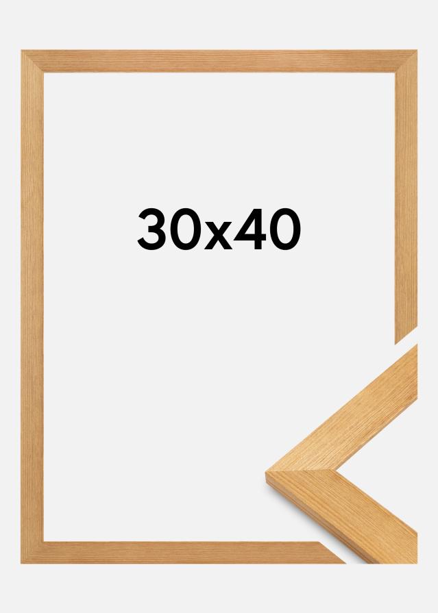Okvir Sandra Akrilno steklo Masivni hrast 30x40 cm