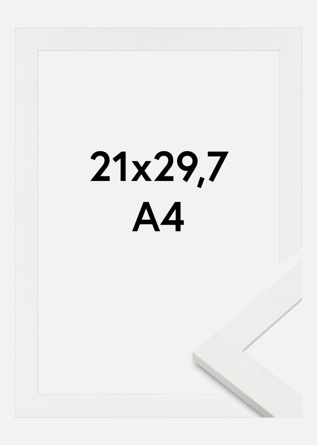 Okvir Sandra Akrylno steklo Bela 21x29,7 cm (A4)
