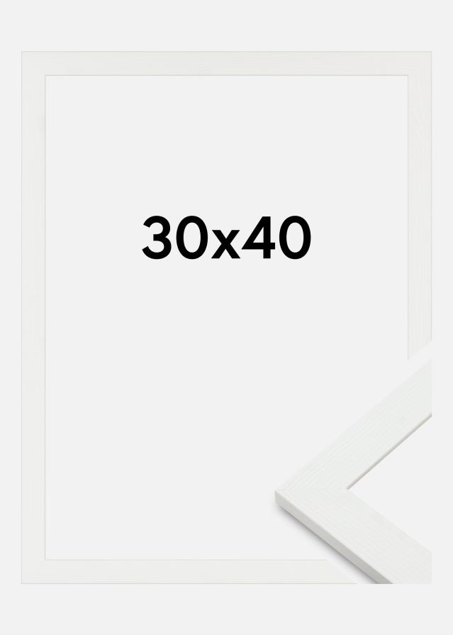 Okvir Sandra Akrylno steklo Bela 30x40 cm