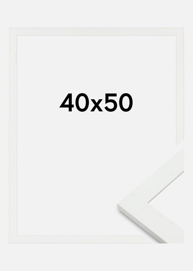 Okvir Sandra Akrilno Steklo Bela 40x50 cm