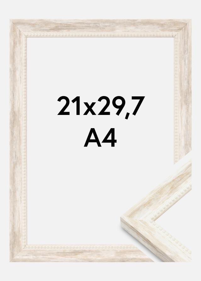 Okvir Soledad Akrilno steklo Bela 21x29,7 cm (A4)