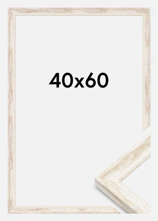 Okvir Soledad Akrilno steklo Bela 40x60 cm
