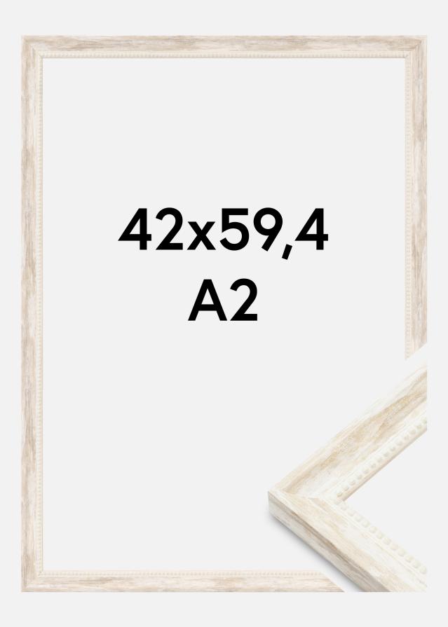 Okvir Soledad Akrilno steklo Bela 42x59,4 cm (A2)