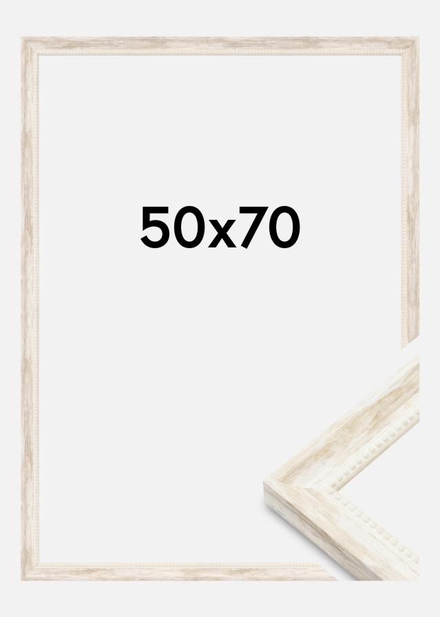 Okvir Soledad Akrilno steklo Bela 50x70 cm