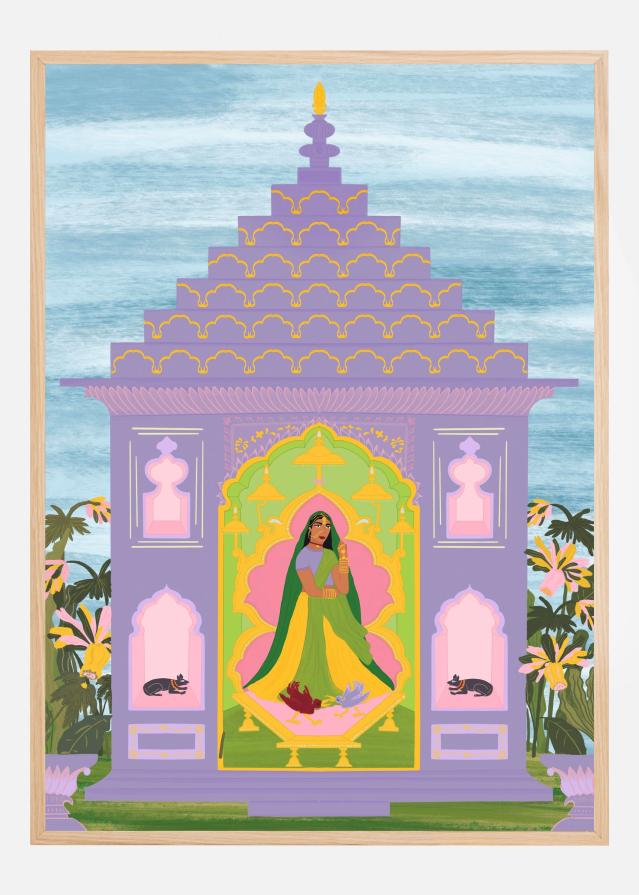 Indian Garden Poster