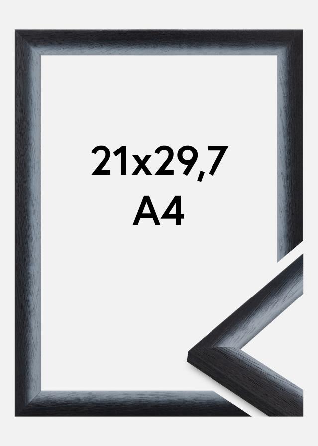 Okvir Cornwall Akrilno steklo Črna 21x29,7 cm (A4)