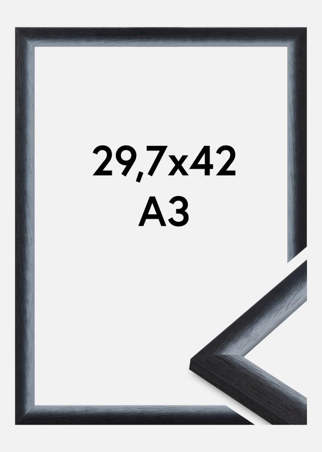 Okvir Cornwall Akrilno steklo Črna 29,7x42 cm (A3)