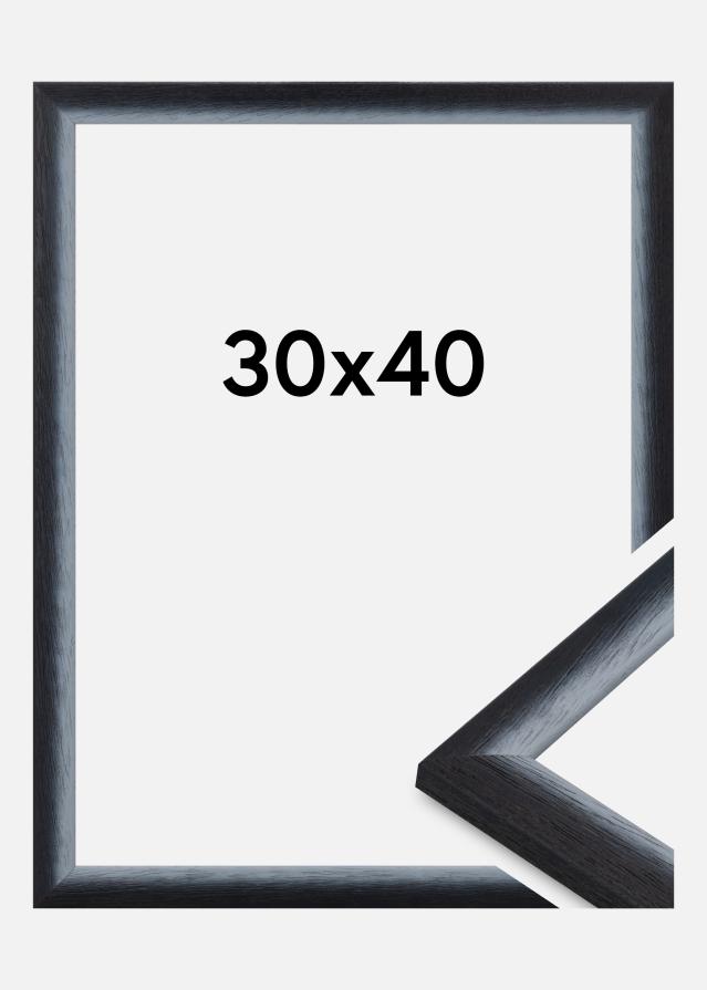 Okvir Cornwall Akrilno steklo Črna 30x40 cm