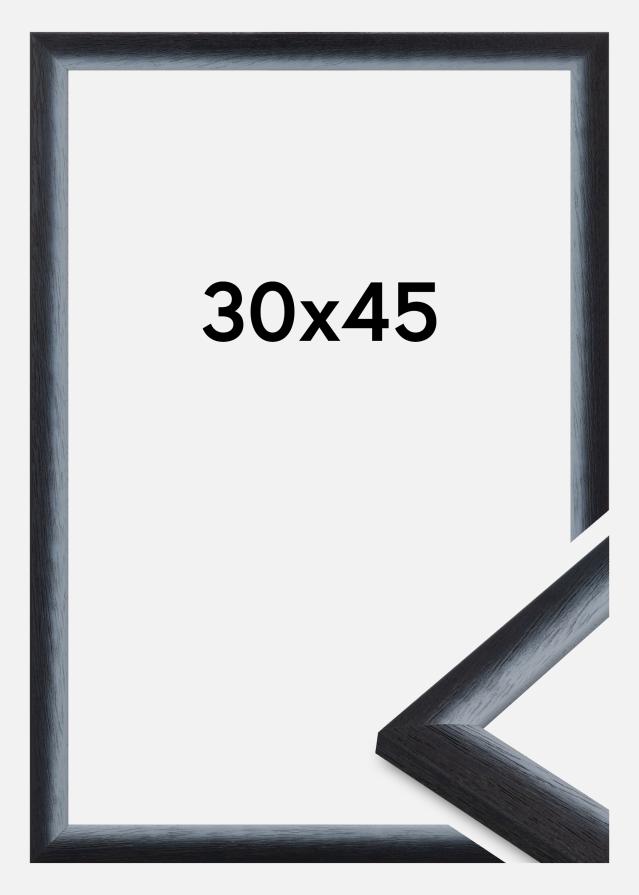 Okvir Cornwall Akrilno steklo Črna 30x45 cm