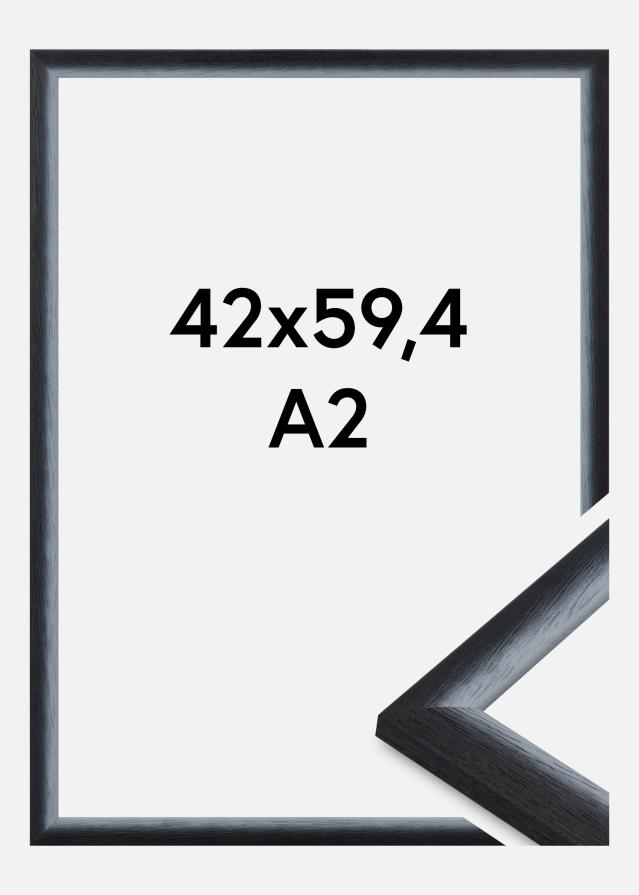 Okvir Cornwall Akrilno steklo Črna 42x59,4 cm (A2)