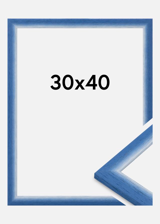 Okvir Cornwall Akrilno steklo Moder 30x40 cm