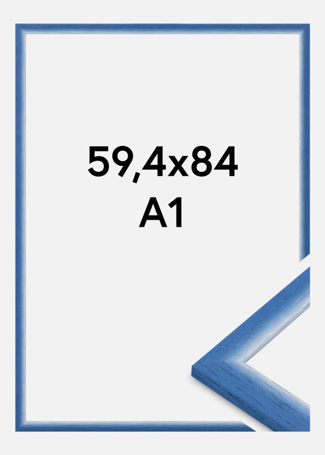 Okvir Cornwall Akrilno steklo Modra 59,4x84,1 cm (A1)