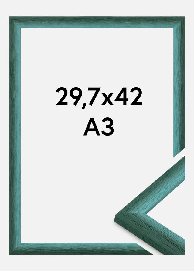 Okvir Cornwall Akrilno steklo temno zelen 29,7x42 cm (A3)