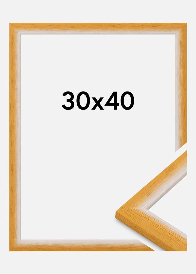 Okvir Cornwall Akrilno steklo Zlato 30x40 cm