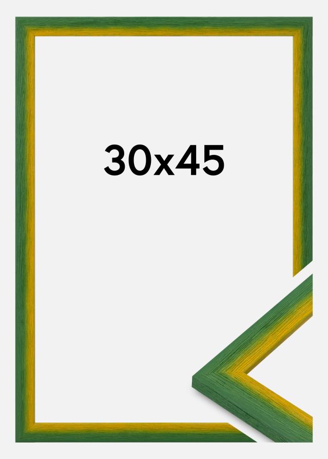 Okvir Cornwall Akrilno steklo Zelen 30x45 cm