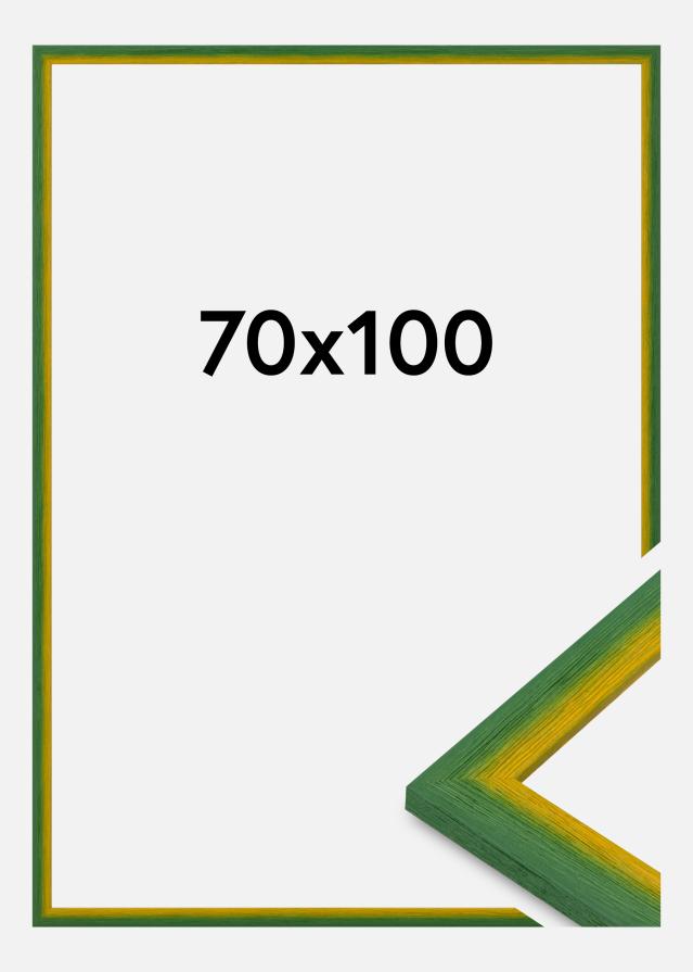 Okvir Cornwall Akrilno steklo Zelen 70x100 cm