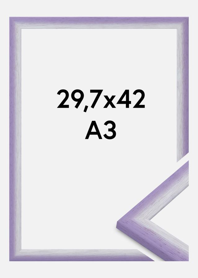 Okvir Cornwall Akrilno steklo Svetlo vijolična 29,7x42 cm (A3)