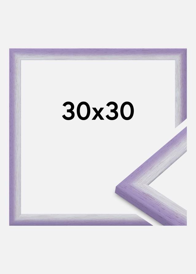 Okvir Cornwall Akrilno steklo Svetlo vijolična 30x30 cm