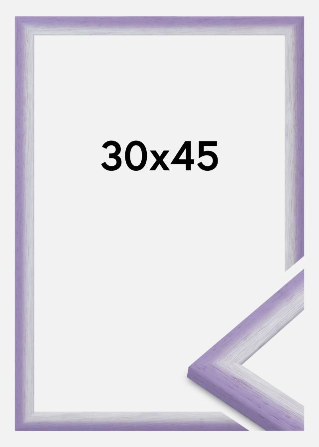 Okvir Cornwall Akrilno steklo Svetlo vijolična 30x45 cm