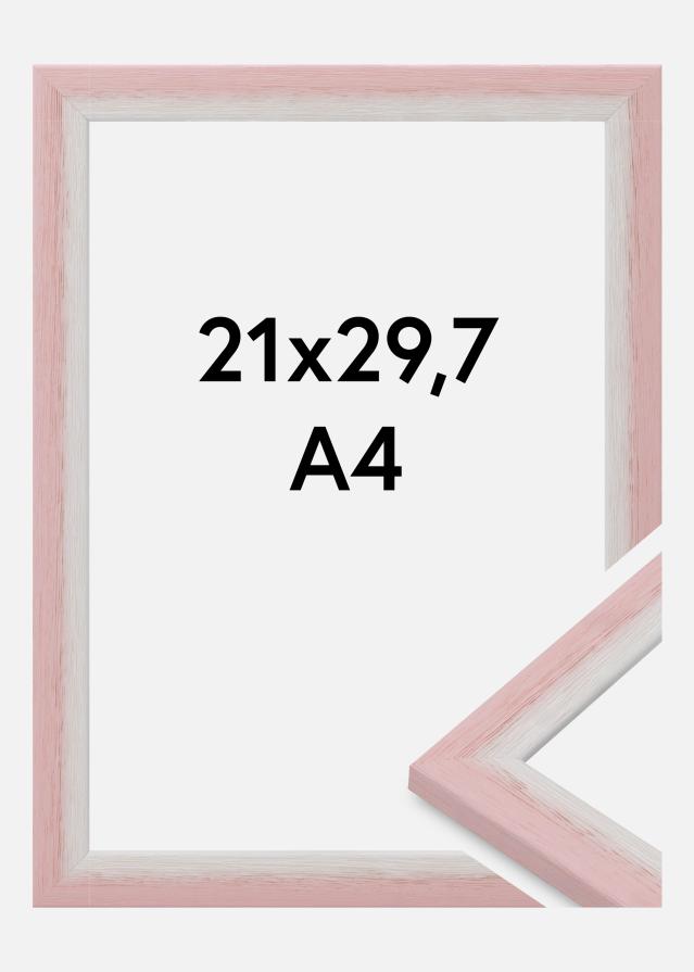Okvir Cornwall Akrilno steklo Roza 21x29,7 cm (A4)