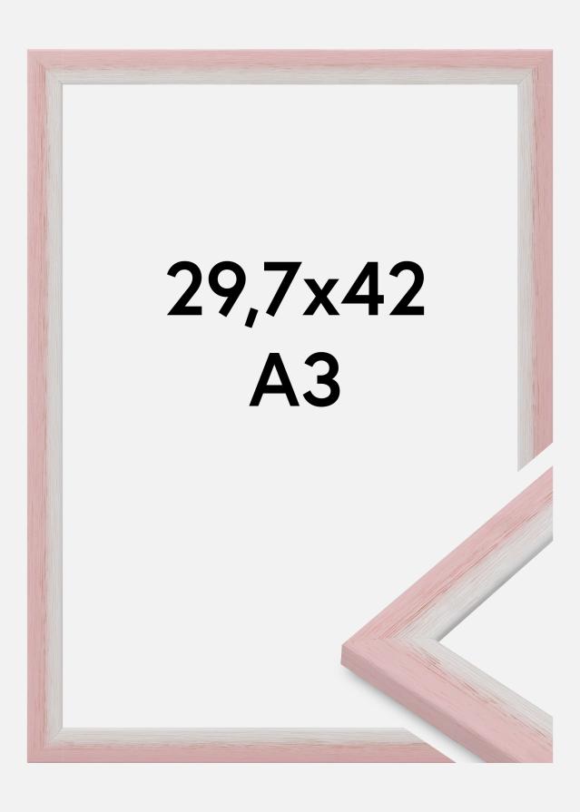 Okvir Cornwall Akrilno steklo Roza 29,7x42 cm (A3)