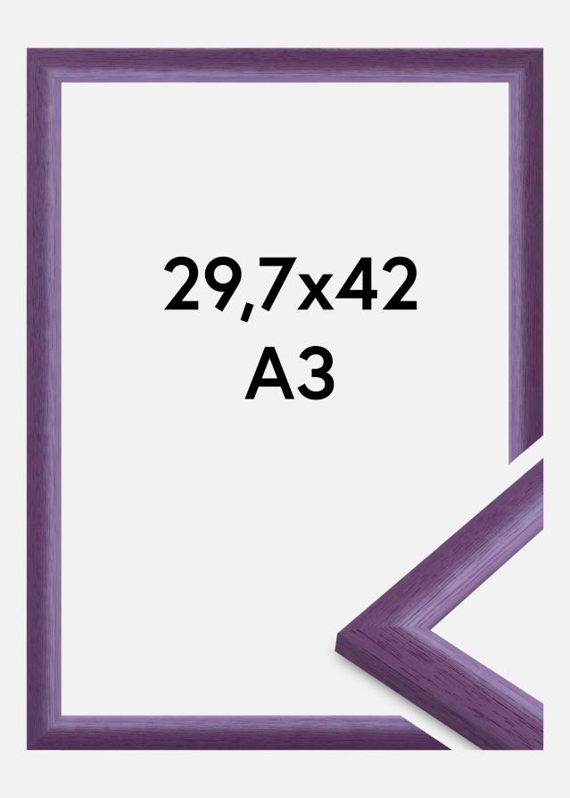 Okvir Cornwall Akrilno steklo Vijolična 29,7x42 cm (A3)