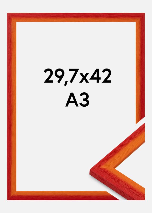 Okvir Cornwall Akrilno steklo Rdeča 29,7x42 cm (A3)