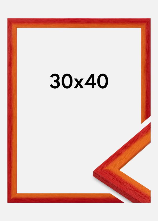 Okvir Cornwall Akrilno steklo Rdeča 30x40 cm