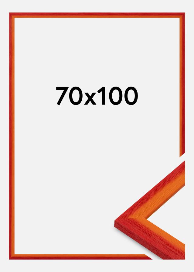 Okvir Cornwall Akrilno steklo Rdeča 70x100 cm