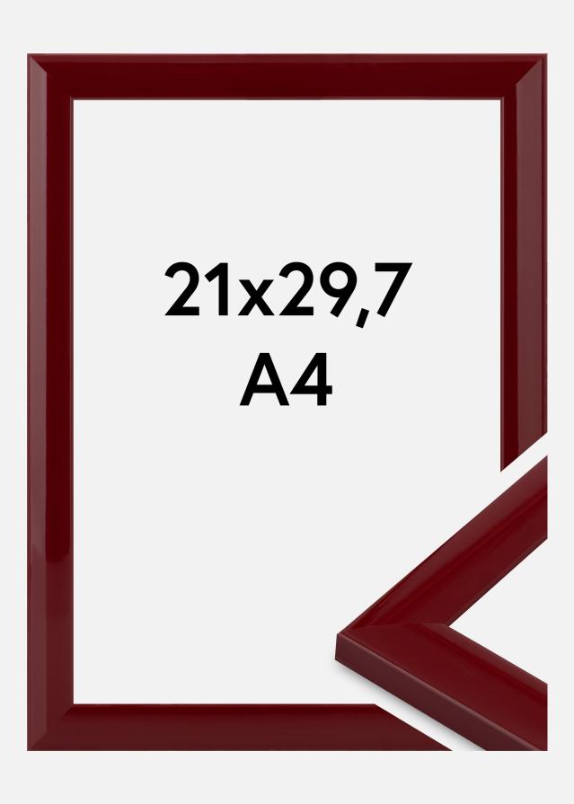 Okvir Dorset Akrilno steklo temno rdeč 21x29,7 cm (A4)