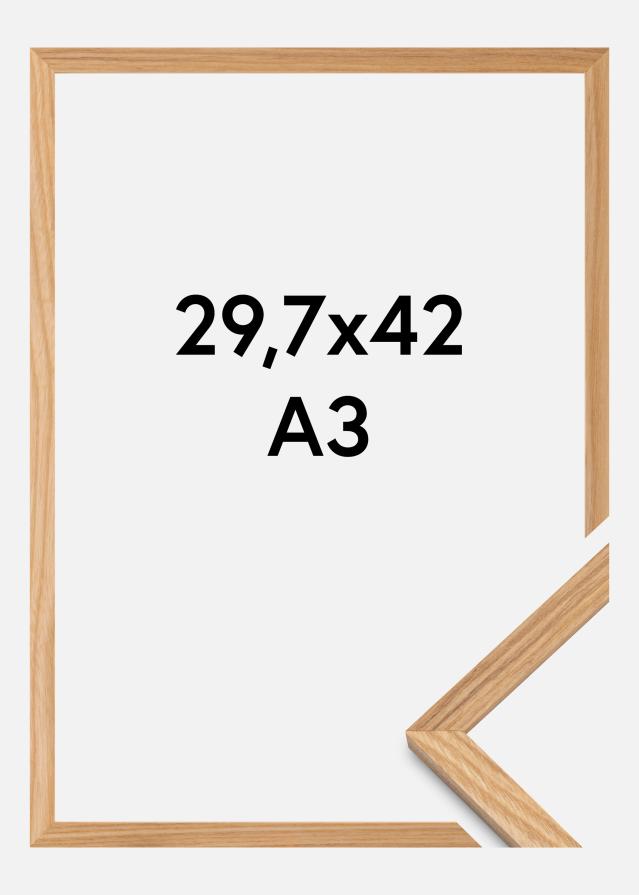 Okvir Masivni hrast Akrilno steklo 29,7x42 cm (A3)