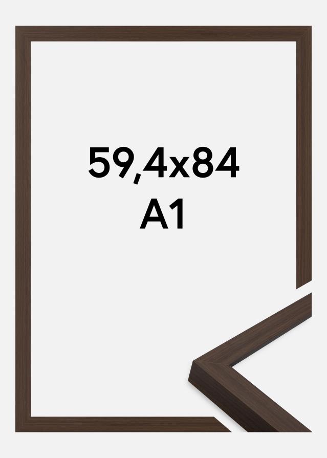 Okvir Wells Akrilno steklo Rjav 59,4x84,1 cm (A1)