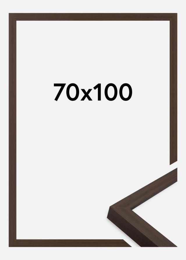 Okvir Wells Akrilno steklo Rjav 70x100 cm