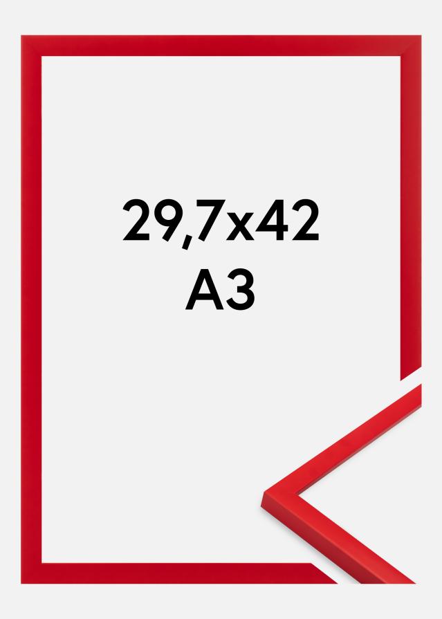 Okvir Kent Akrilno steklo Rdeča 29,7x42 cm (A3)