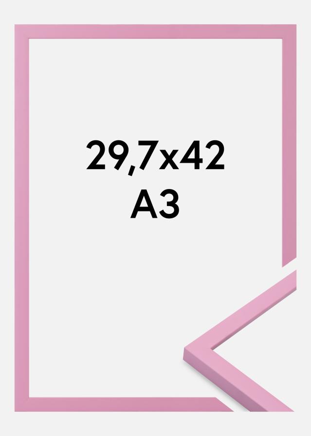 Okvir Kent Akrilno steklo Roza 29,7x42 cm (A3)