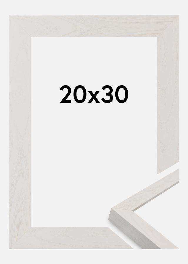 Okvir Wells Akrilno steklo Bela 20x30 cm