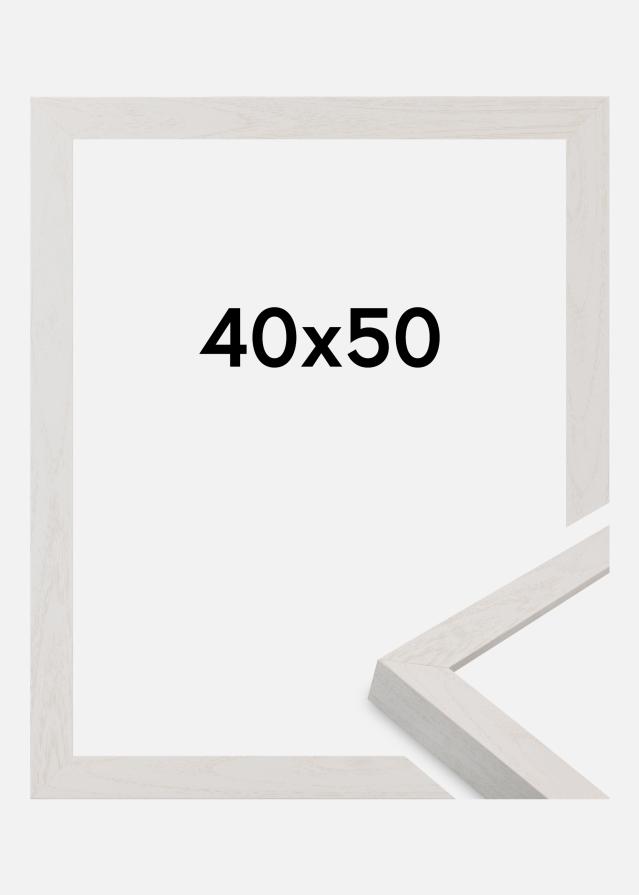 Okvir Wells Akrilno steklo Bela 40x50 cm