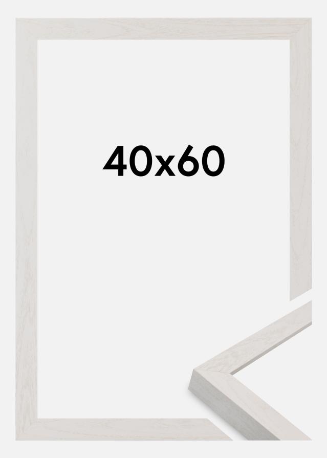 Okvir Wells Akrilno steklo Bela 40x60 cm